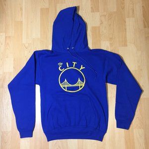 The City (NBA Golden State Warriors) Small Blue Hoodie